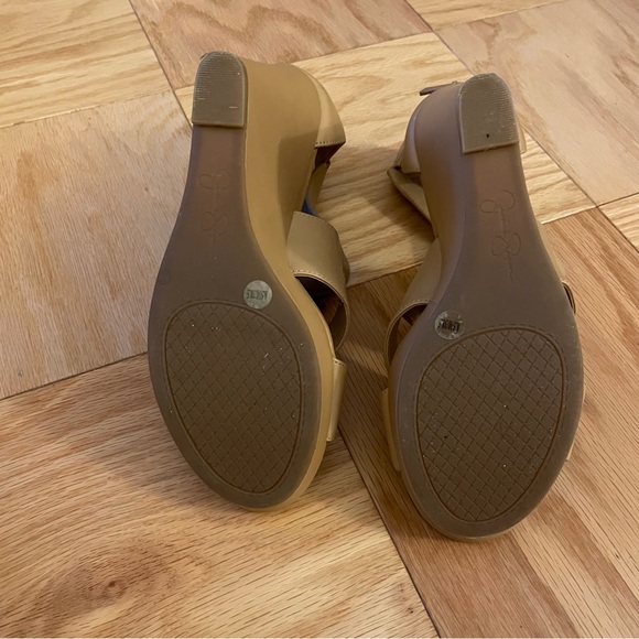 Jessica Simpson Tan Wedges - Picture 3 of 3